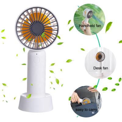 China Mini Fan 2021 Mini Fan USB Rechargeable Battery Portable Handheld Pocket Quick Cooler Tabletop Small Air Conditioner Fan For Summer for sale