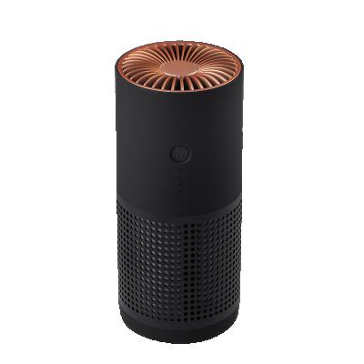 China Air Quality Monitoring True HEPA Filter Negative Ion Purification Portable Bedroom Air Purifier Small Air Purifier For Car for sale