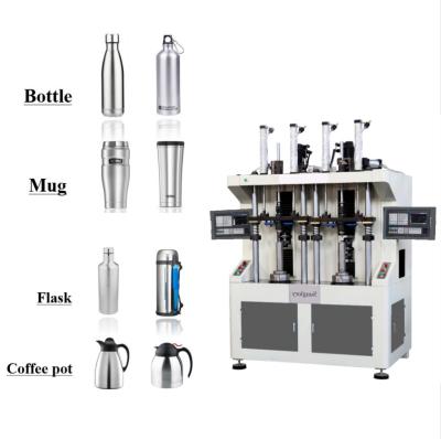 China Factory Stainless Steel Thermal Tumbler Making Machine Bottle Neck Forming Vacuum Flask Machine Insulated Bottle Machine for sale