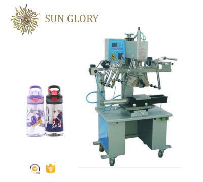 China Automatic Glass Bottle Plastic Bottle Stainless Steel Bottle Plate And Round Heat Transfer Printing Machine for sale