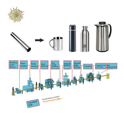 China Stainless Steel Kettle Factory Industrial Tooling For Making Stainless Steel SS Water Kettle Production Line for sale