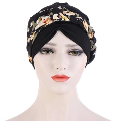 China Soft Inner Arab Muslim Muslim Wrap Muslim Soft Inner Wrap Hijab Hats Plower Hats Hijab Hood Turban Fashion Women Head Scarf for sale