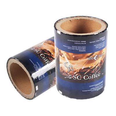 China Food Packaging Moisture Proof Film Rolls Heat Cold Sealing Custom Print For Chocolate Chips Snacks for sale