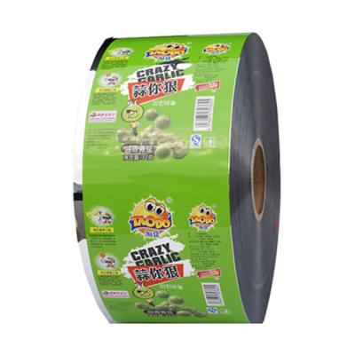 China Custom Food Packaging Roll Film Plastic Bag Moisture Proof Printing Roll Foil Film For Photo Chips Snacks Auto Wrapping Film for sale