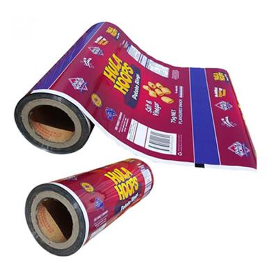 China Automatic Moisture Proof Food Matte Aluminum Foil Laminated Wrapping Film Roll PET BOPP Films Flexible Plastic Packaging For Food for sale