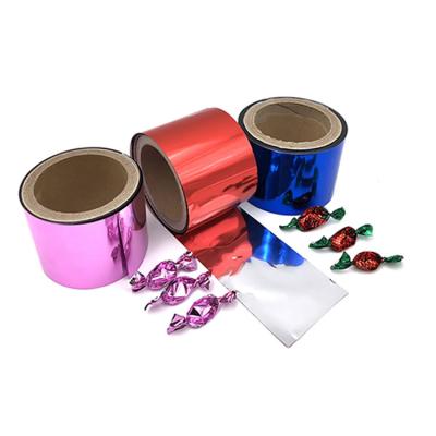 China Food Grade Moisture Proof Foil Pouches Packaging Film Rolls High Barrier Plastic Stock Film For Cookie Candy Snacks Coffee Ice Cream for sale