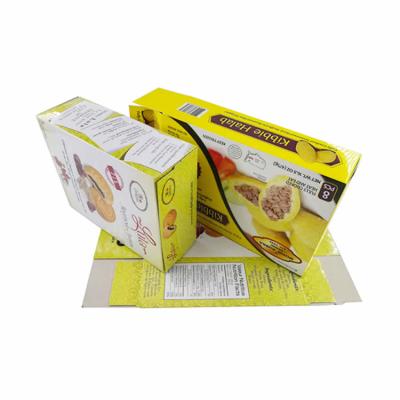 China Recycled Materials Promotion Food Display Box Gift Packaging Boxes Foldable Food Snack Food Packaging Paper Box Edible Packaging for sale