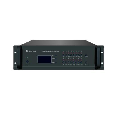 중국 Lucky Tone Digital PA Controls Audio 4x4 Matrix with 16 Speaker Outputs for D-MTX4 Public Address System 판매용