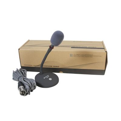 중국 Professional Aluminum Base Gooseneck Microphone Miniature Gooseneck Desktop Microphone with Long Boom 48V Phantom Power 판매용