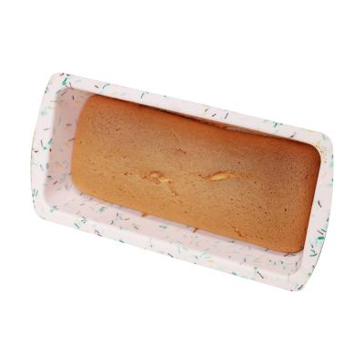 China 2020 New Hot Selling Viable Amazon BPA Free Non-Stick Silicone Bakeware Silicon Bread Loaf Pan Baking Tray for sale