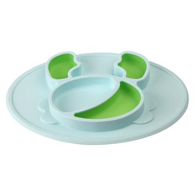 China BPA Free Amazon BPA Free Hot Kids Toddler Severed Silicone Dish Baby for sale