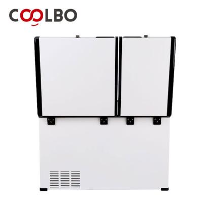 China PP+ABS 80L 12V DC China Portable Car Refrigerator With LED Light for sale