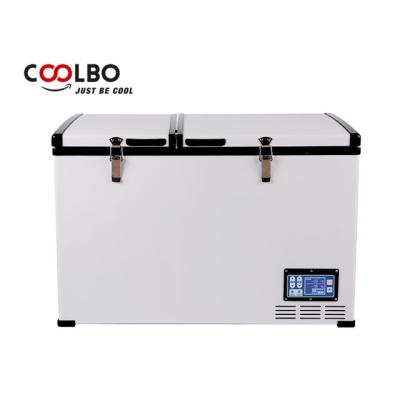 China 125L Portable RV Fridge Freezer Fridge 87.2*51.6*65.3cm for sale