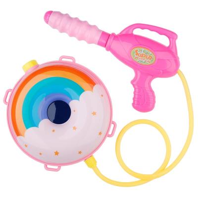 China Funny Outdoor Toy Upper Backpack Water Gun Power Plastic Plastic Spray Gun Summer Game Toy Space Rocket for sale