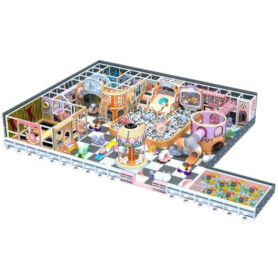 China Wooden Factory Price TUV Certified Children Naughty Castle Commercial Indoor Playground Park for Sale for sale