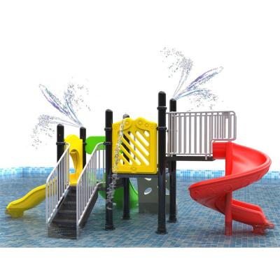 China ABS New Design Multiplayer Amusement Park Equipment Commercial Outdoor Playground Kids Water Park Slide for sale