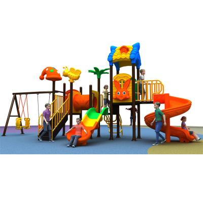 China Wooden China Manufacturer Cheap Play Ground Children's Playground Kids Slide Outdoor Playground Games for sale