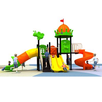 China Wooden Custom Kids Amusement Outdoor Slide Children Playground with Swingset for Park School Backyard for sale