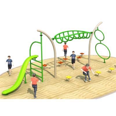 China Galvanized steel pipe New Style Physical Training Large Size Outside Climbing Playground Equipment Games for Children for sale