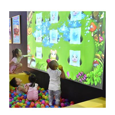 China Business Game Center Interactive Floor / Wall Projector 3D Projection Kids Playing Games For Shopping Mall Customized for sale