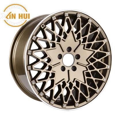 China Aluminum Alloy Wheels 19 Inch 5*112-120 New Design 2 Years Guarantee MOQ 80 PCS for sale