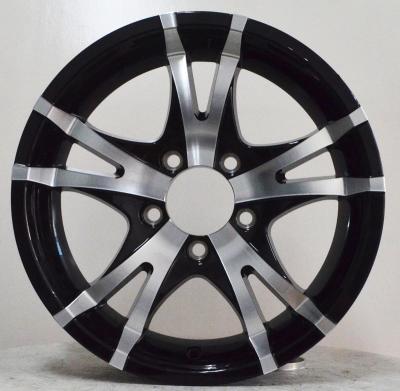 China Aluminum llantas aluminio 15 pulgadas 5x114.3 cerchi in lega alcoa truck ET 0 trailer wheels for sale