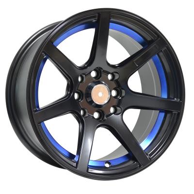 China 13x7.0 14x7.0 inch alloy aluminum wheels with PCD 4x100 4x114.3 can do 4 holes new car rim for sale