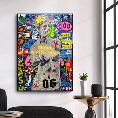 China Modern Home Noise Modern Art Living Room Wall Art Decor Character Portrait Picture Poster Prints Wall Decoration Canvas Painting for sale