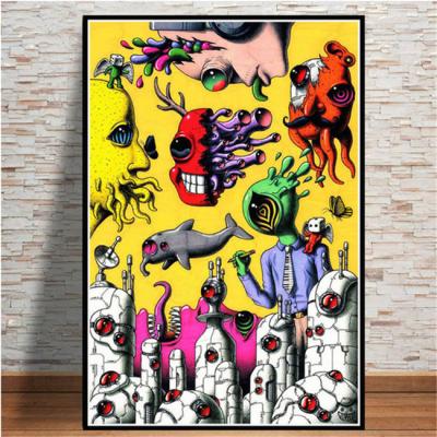 China Modern Home Decoration Salvador Dali Surrealism Retro Abstract Quadro Posters Print Wall Art Picture Canvas Painting Cuadros for sale