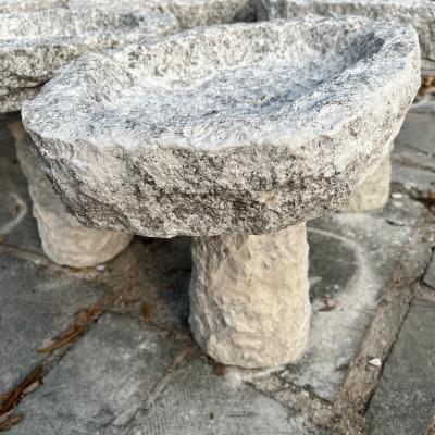 China Modern outdoor large garden basalt natural stone basin for sale