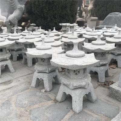 China Garden Decoration Outdoor Decorative Japanese Stone Lanterns For Sale for sale