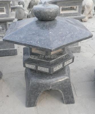 China Japanese Japanese rokkaku yukimi garden stone lantern for sale