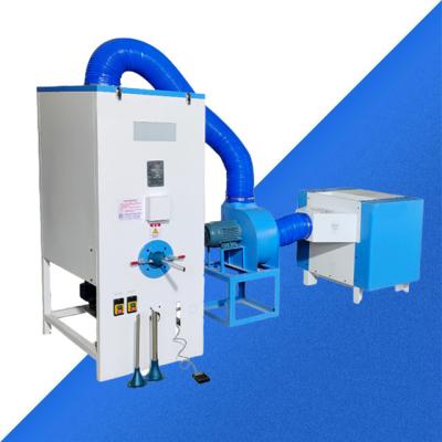 China Garment shops cotton filling machine capable of filling long and short fiber/leftovers/PP cotton/plastic particles and foam particles for sale