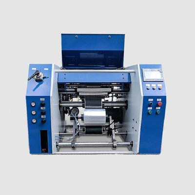 China JX-300 Factory Automatic PVC Film Rewinding Plastic Wrap Machine for sale