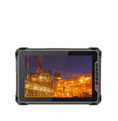 China Waterproof Industrial 10 Inch 1000 Nits Rugged Tablet With Barcode Scanner for sale