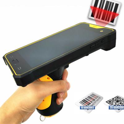 China Industrial handheld smart 2d barcode scanner android phone barcode scanner PDA SENTER android pda for sale