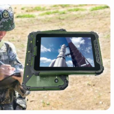 China Drop Resistance Cheap China IP67 Android 9.0 Military Rugged Tablet Barcode Scanner 1D 1000 2D Nits for sale