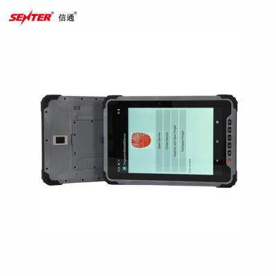 China Waterproof S917V9 10 Inch Rugged Tablet With Wall Mount Industrial Barcode Scanner IP67 Fingerprint Tablet for sale