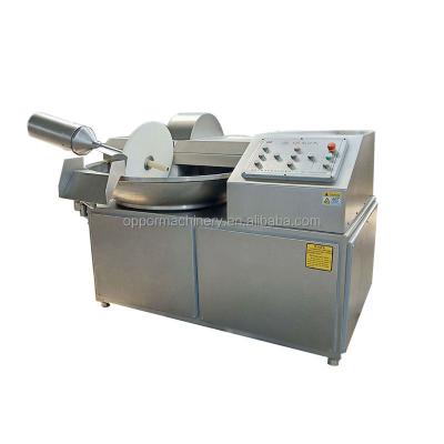 China Factory Full Automatic Sausage Dumplings Stuffing Bowl Cutter Cleaver, 40L Meat Bowl Cutter Mixer Machine for sale