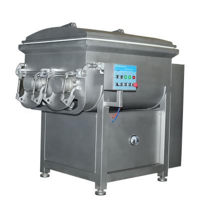 China Hotels Industrial Vacuum Sausage Meat Mixer Vegetable Stuffing Kneader Meat Mixer For Sausage for sale