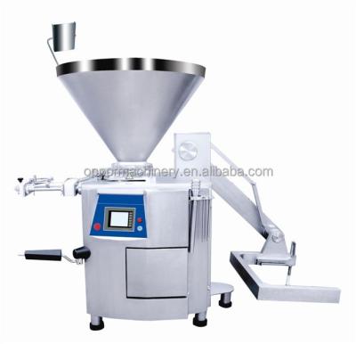 China Factory Commercial Stainless Steel Sausage Making Machine Sausage Fillers Vacuum Sausage Filler Stuffer for sale