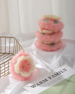 China Handmade Crocheted Kitchen Acrylic Decontamination Towel Dish Dish Decorative Cloth for sale