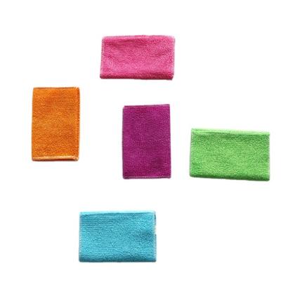 China Amazon Printing Wholesale Custom Logo Microfiber Car Wash Floor Towel Viable Hot Selling Thick Cleaning Cloth for sale