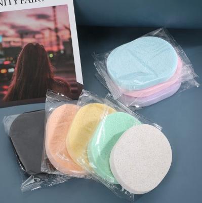 China Hotel Kitchen Home Facial Cleanse Melamine Pva Face Wash Soft Sponge Charcoal Disc Puffs Konjac Material Body Tablets for sale