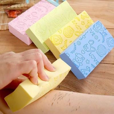 China All Natural Sponge Body Bath Dead Skin Remover Exfoliating Massager Shower Brush Beauty Skin Care Cleaning Sponge for Kids and Adults for sale