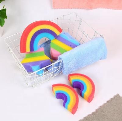 China All Natural Wholesale Custom Logo Baby Exfoliating Shower Bath Sponge For Bathroom for sale