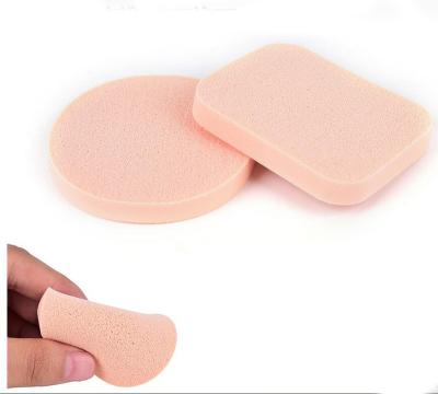 China SBR Round Makeup Facial Sponge Puff , Cosmetic Facial Face Soft Sponge for sale