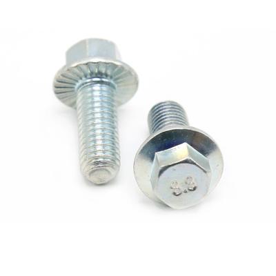 China DIN6921 Steel Galvanized Hex Flange Bolts 8.8 for sale