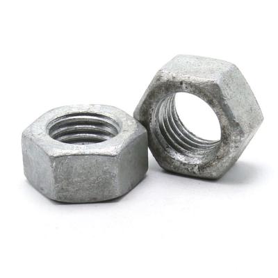 China Heavy Industry Galvanized Stainless Steel Hex Screw m8 Galvanized Nut for sale