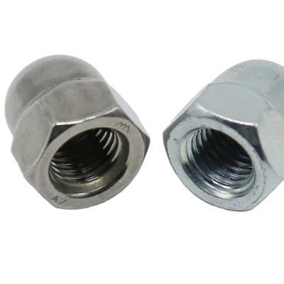 China Heavy Industry Hex Dome Stainless SS Decorative Domed Cap Nuts for sale